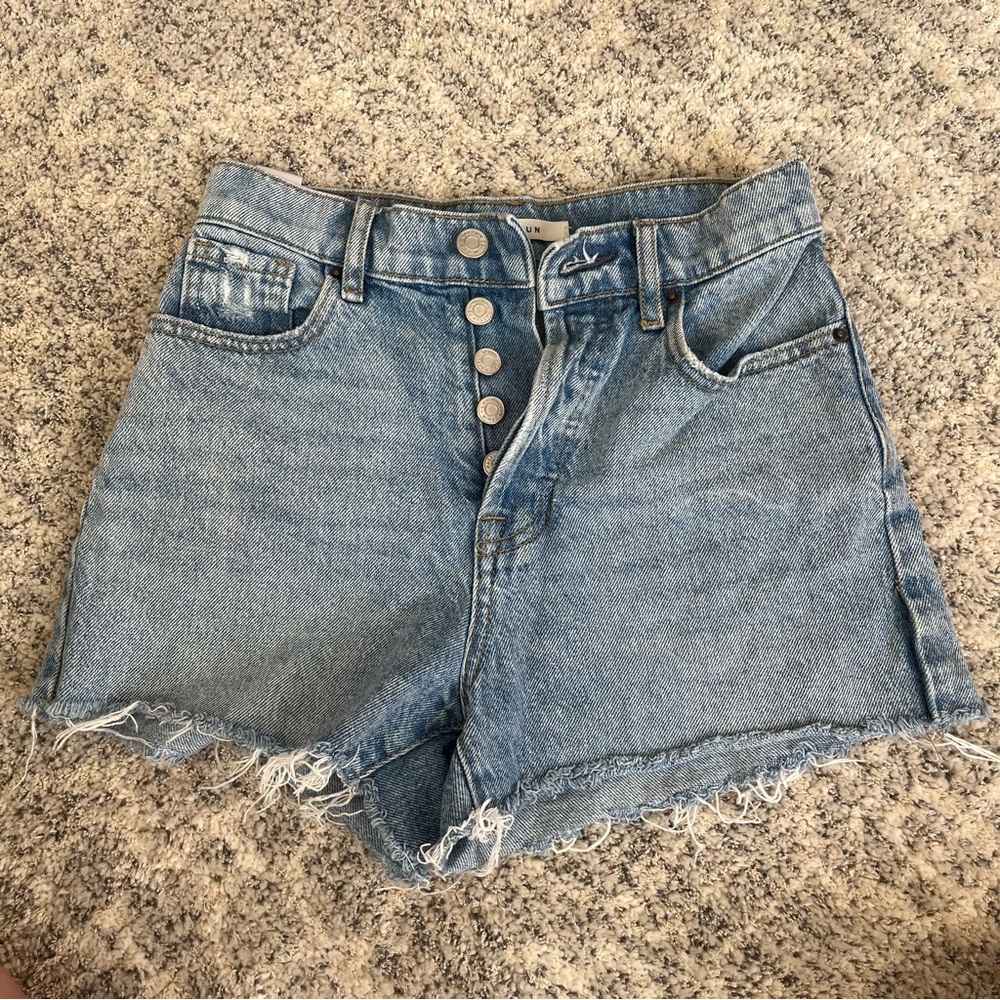 Pacsun High Rise Icon Jean Shorts